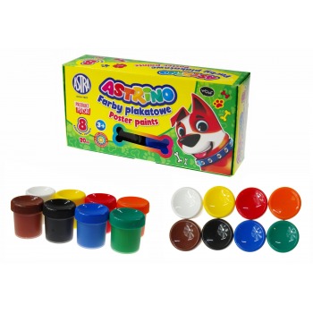 Poster paints 8 colors -...