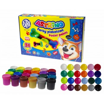 Poster paints 24 colors -...