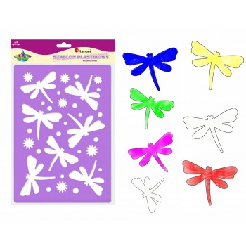 Kunststoffschablone A4...