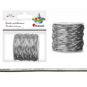 Titanum silver elastic cord