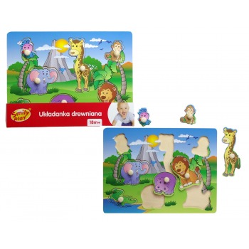 Układanka drewniana Safari...