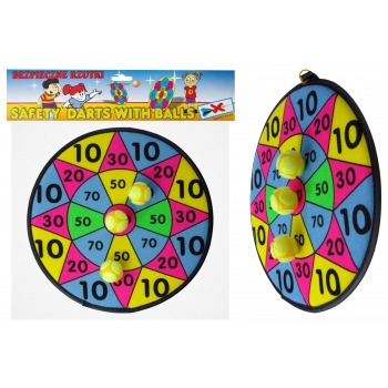 Shield with darts balls...