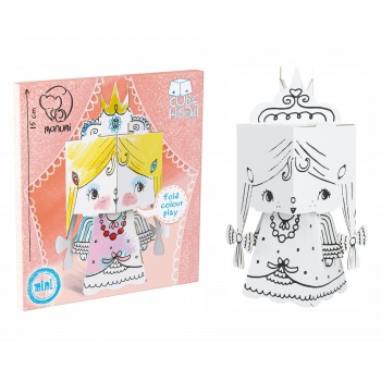 Coloring page CUBE HEAD...