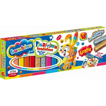 Quadratisches Plastilin 18...