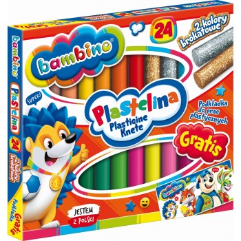 Plasticine 24 colors of...