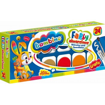 24 colors Bambino...