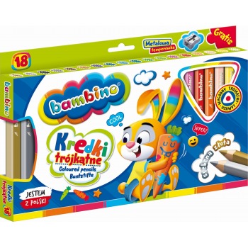 Dicke dreieckige Stifte mit...