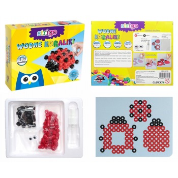 Water ladybug beads - large...