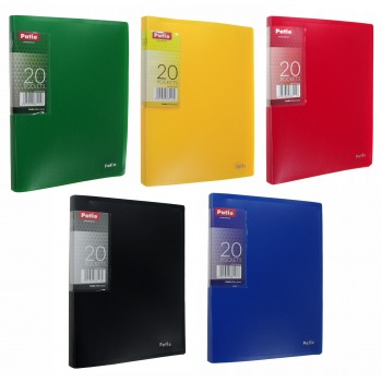 A5 folder with 20 Clear...