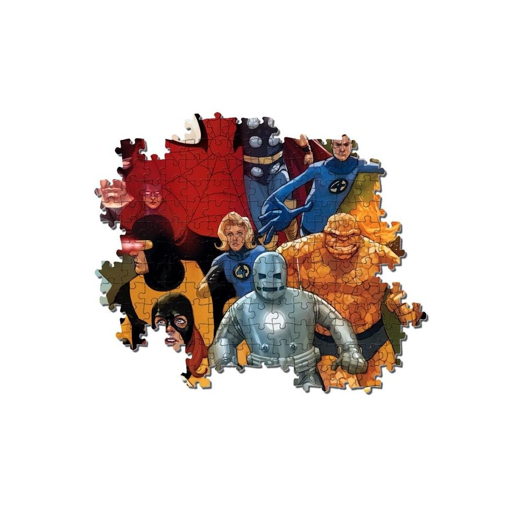 Puzzle Marvel Heroes Clementoni-39612 1000 pièces Puzzles - Super Héros