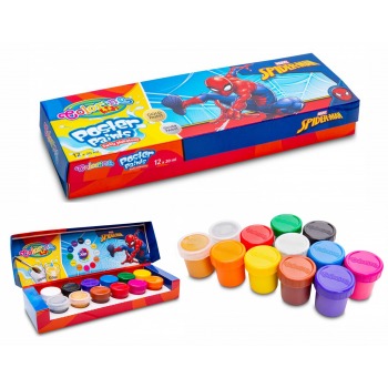 Farby plakatowe Spiderman...