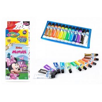 Farby tempera w tubach 12...