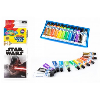 Farby tempera w tubach 12...