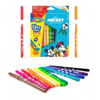 12 color markers Mickey and...