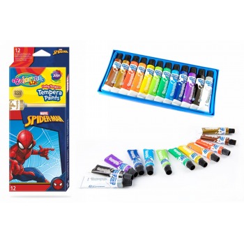 Tempera paints in tubes of...