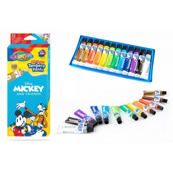 Tempera paints in tubes of...