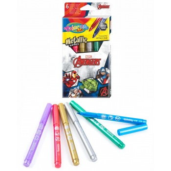 Metallic markers 6 colors...