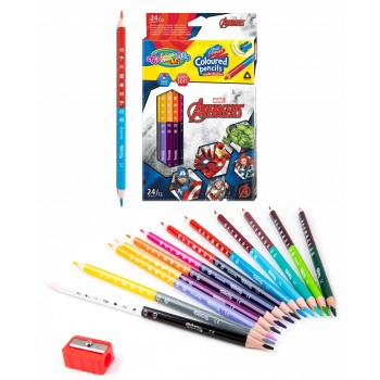 Double-sided pencil crayons...