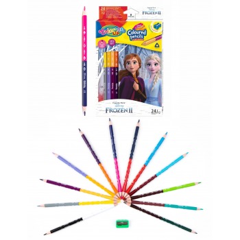 Double-sided pencil crayons...