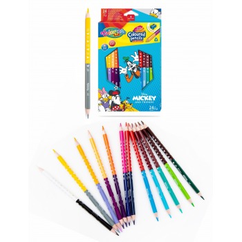 Double-sided pencil crayons...