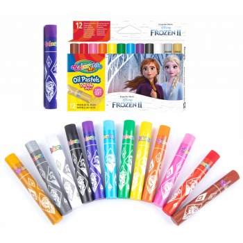 Oil pastels 12 colors...