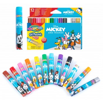 Pastele olejne 12 kolorów...