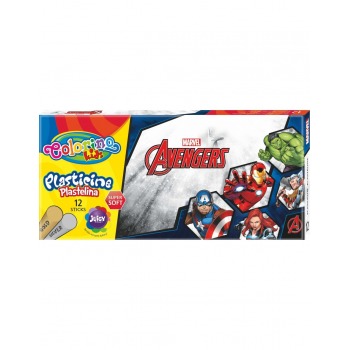 Plasticine round 12 colors...