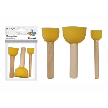 Sponge paint brushes set of...