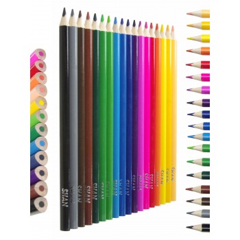 Triangular pencil crayon...