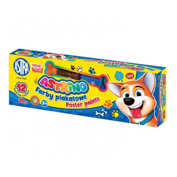 Plakatfarben 12 Farben -...