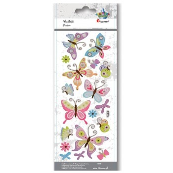 3D Butterflies Stickers...
