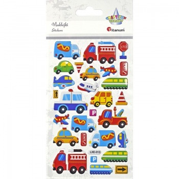 3D stickers vehicles and...