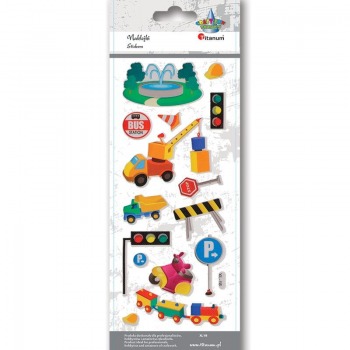 3D City Stickers Titanum...