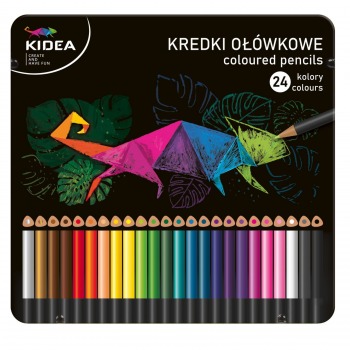 Kredki ołówkowe 24 kolory w...