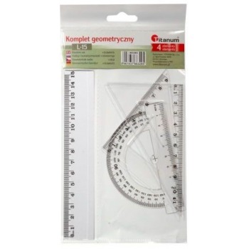 Set 4-piece ruler,...
