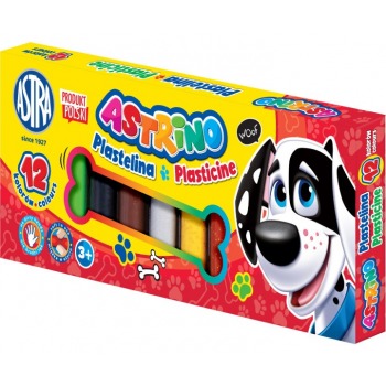 Plasticine 12 colors Astrino