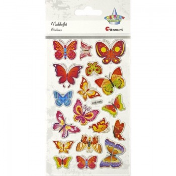 3D Butterflies Stickers...
