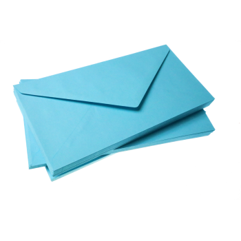 Farbe blau Briefumschläge...