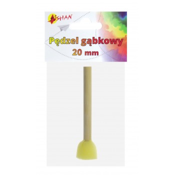 Pędzel gąbkowy 20 mm Shan