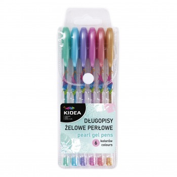 Pearl gel pens 6 colors...