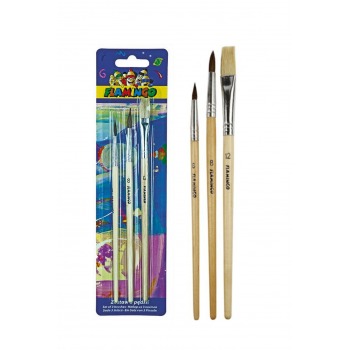 School brush 3 pcs with...