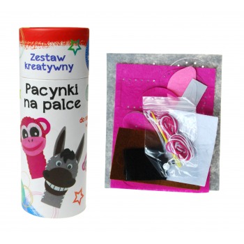 Zestaw kreatywny Pacynki na...