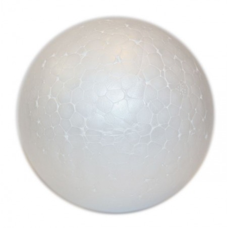 Styrofoam ornaments balls 65mm 18 pcs Titanum