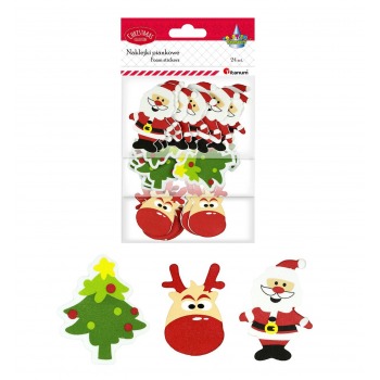 Foam stickers Santa Claus...
