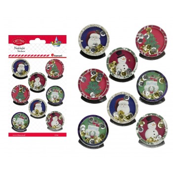 Christmas stickers 3D...