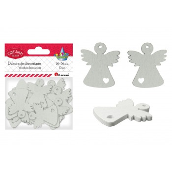 Wooden decorations 15 pcs...