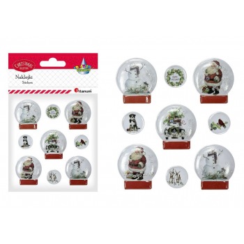 Christmas stickers 3D...