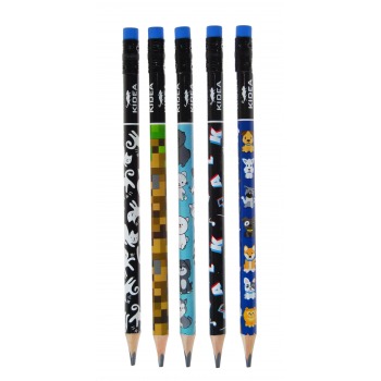 Thick triangular pencil...