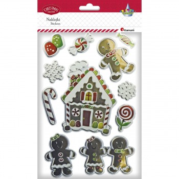 Christmas foil stickers....
