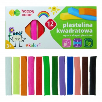 School plasticine, square,...